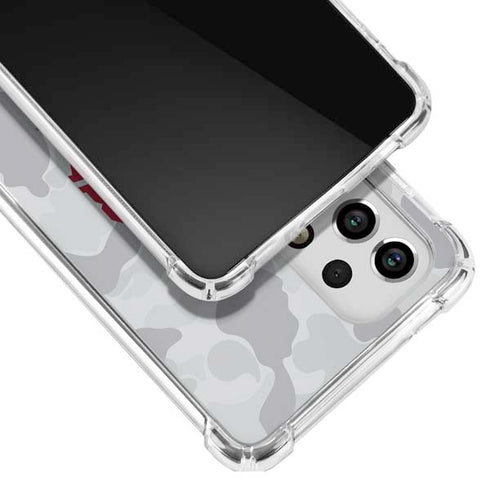 Indiana University Hoosier Army Galaxy A33 5G Clear Case