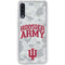 Indiana University Hoosier Army Galaxy A50 Clear Case