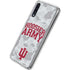 Indiana University Hoosier Army Galaxy A50 Clear Case