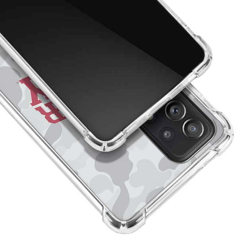 Indiana University Hoosier Army Galaxy A52 5G Clear Case