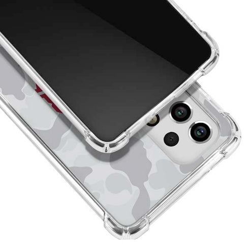 Indiana University Hoosier Army Galaxy A53 5G Clear Case