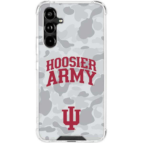 Indiana University Hoosier Army Galaxy A54 5G Clear Case