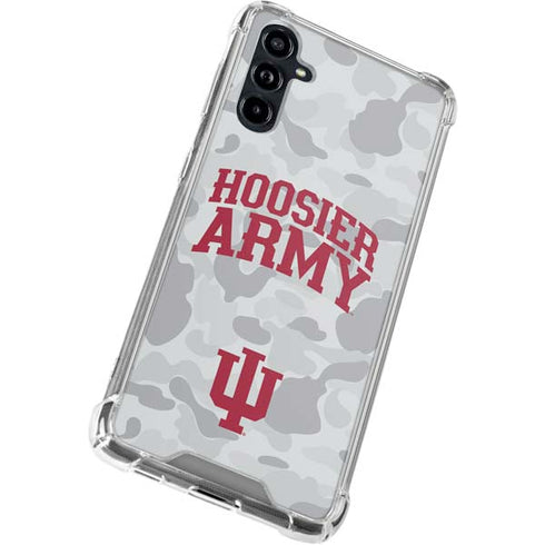 Indiana University Hoosier Army Galaxy A54 5G Clear Case