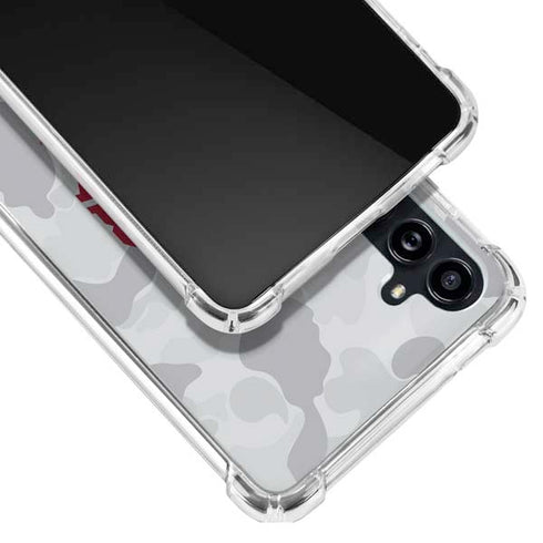 Indiana University Hoosier Army Galaxy A54 5G Clear Case