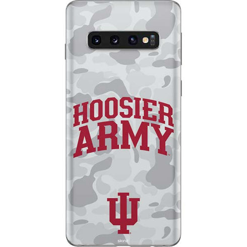 Indiana University Hoosier Army Galaxy S10 Skin
