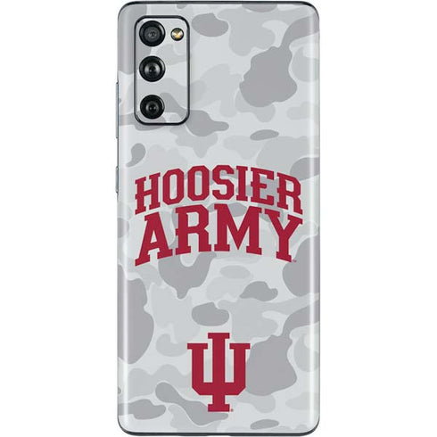 Indiana University Hoosier Army Galaxy S20 Fan Edition Skin