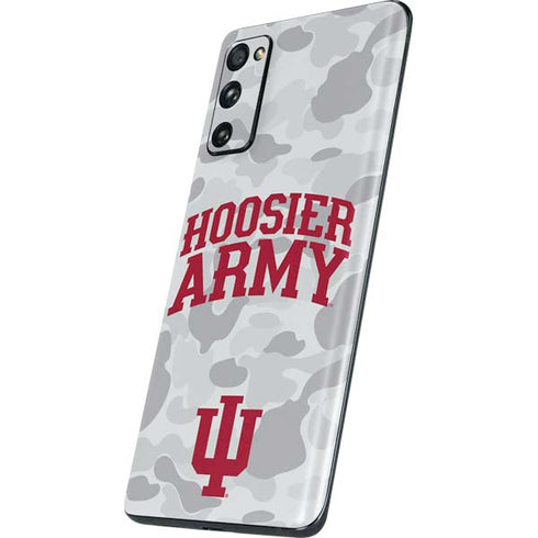 Indiana University Hoosier Army Galaxy S20 Fan Edition Skin