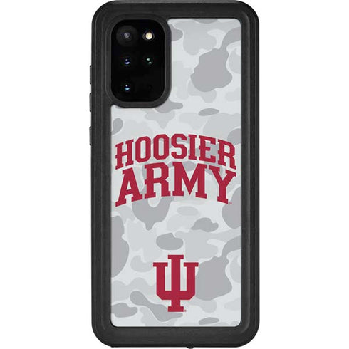 Indiana University Hoosier Army Galaxy S20 Plus Waterproof Case