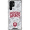 Indiana University Hoosier Army Galaxy S22 Ultra Clear Case