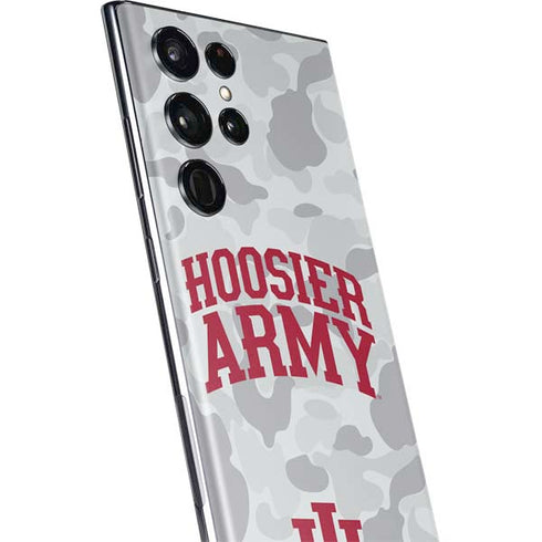 Indiana University Hoosier Army Galaxy S22 Ultra Skin