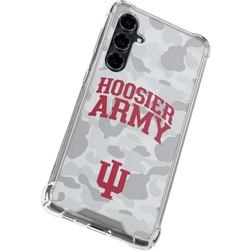 Indiana University Hoosier Army Galaxy S23 FE Clear Case