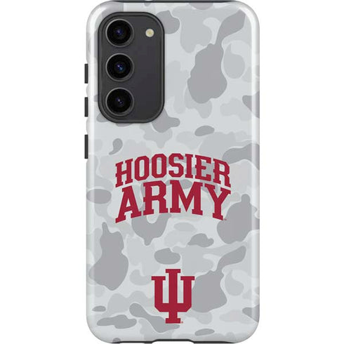 Indiana University Hoosier Army Galaxy S23 Plus Pro Case