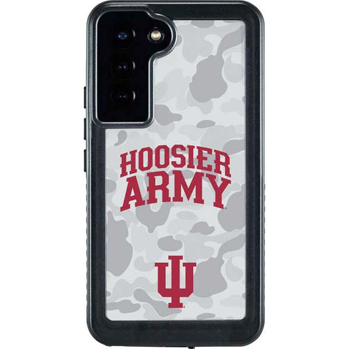 Indiana University Hoosier Army Galaxy S23 Plus Waterproof Case