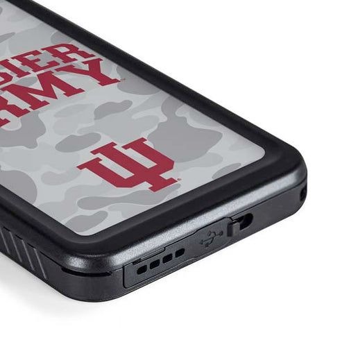 Indiana University Hoosier Army Galaxy S23 Plus Waterproof Case