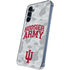 Indiana University Hoosier Army Galaxy S24 Clear Case