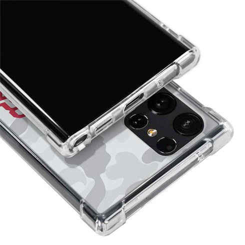 Indiana University Hoosier Army Galaxy S24 Ultra Clear Case