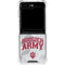 Indiana University Hoosier Army Galaxy Z Flip5 5G Clear Case