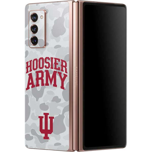 Indiana University Hoosier Army Galaxy Z Fold2 5G Skin