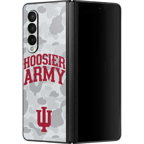 Indiana University Hoosier Army Galaxy Z Fold3 5G Skin