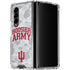 Indiana University Hoosier Army Galaxy Z Fold4 5G Clear Case