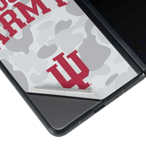 Indiana University Hoosier Army Galaxy Z Fold4 5G Skin
