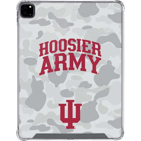 Indiana University Hoosier Army iPad Pro 12.9in (2020) Clear Case