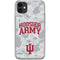 Indiana University Hoosier Army iPhone 11 Clear Case