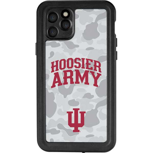 Indiana University Hoosier Army iPhone 11 Pro Waterproof Case