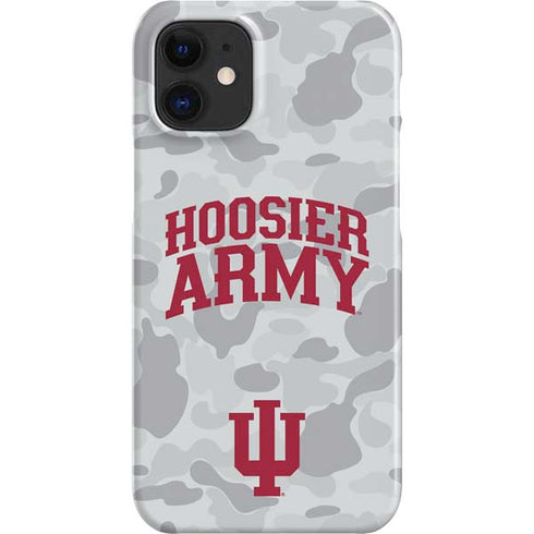 Indiana University Hoosier Army iPhone 12 Mini Lite Case