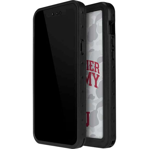 Indiana University Hoosier Army iPhone 12 Mini Waterproof Case