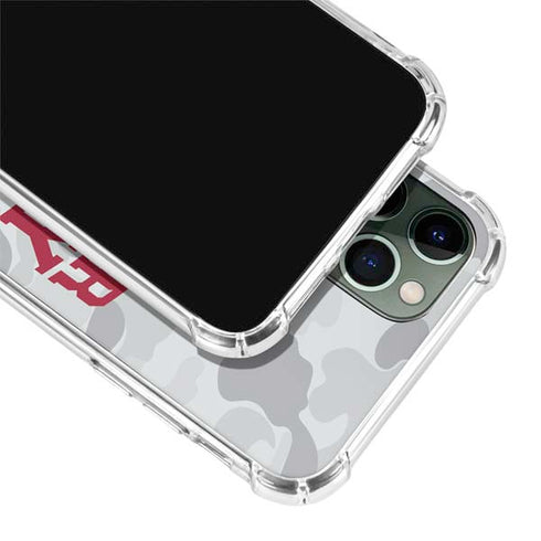 Indiana University Hoosier Army iPhone 12 Pro Clear Case