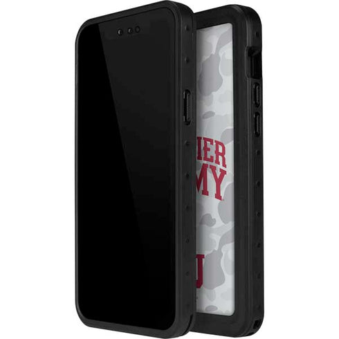 Indiana University Hoosier Army iPhone 12 Pro Max Waterproof Case
