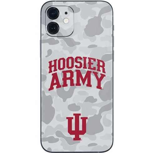 Indiana University Hoosier Army iPhone 12 Skin