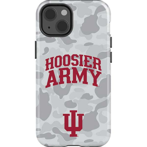 Indiana University Hoosier Army iPhone 13 Impact Case
