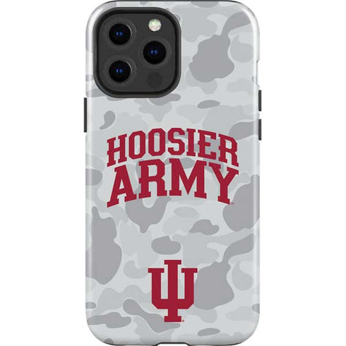 Indiana University Hoosier Army iPhone 13 Pro Max Impact Case