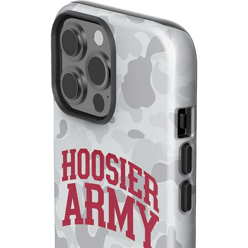 Indiana University Hoosier Army iPhone 13 Pro Max Impact Case