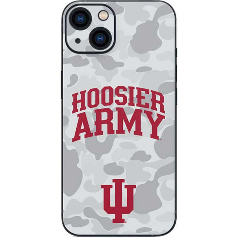 Indiana University Hoosier Army iPhone 13 Skin
