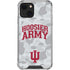 Indiana University Hoosier Army iPhone 14 Plus Clear Case