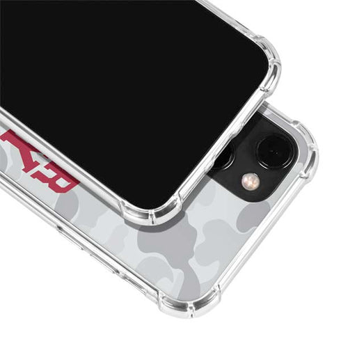 Indiana University Hoosier Army iPhone 14 Plus Clear Case