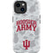 Indiana University Hoosier Army iPhone 14 Plus Impact Case