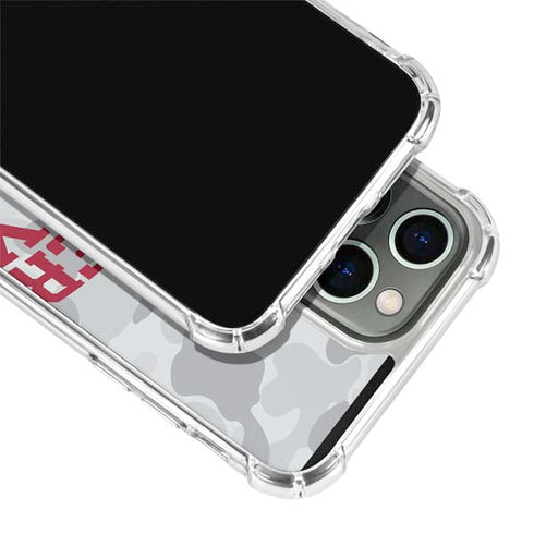 Indiana University Hoosier Army iPhone 15 Pro Clear Case