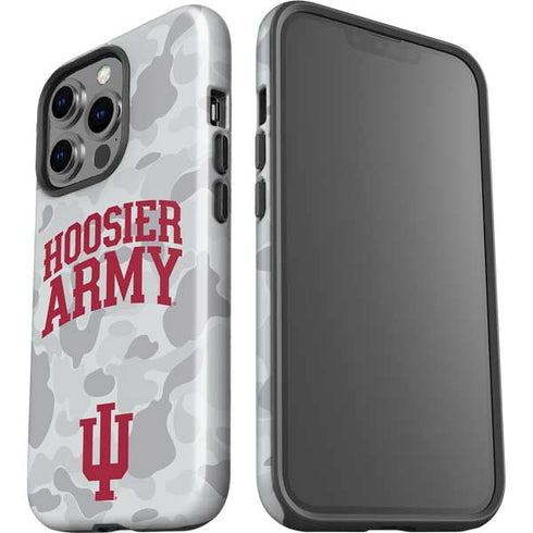 Indiana University Hoosier Army iPhone 15 Pro Impact Case