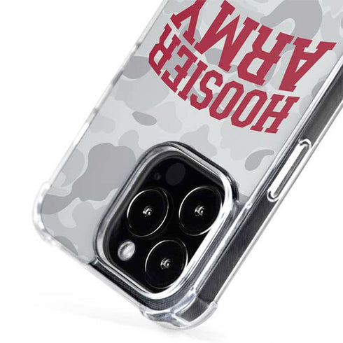 Indiana University Hoosier Army iPhone 15 Pro Max MagSafe Case