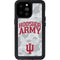 Indiana University Hoosier Army iPhone 14 Pro Max Waterproof Case