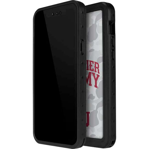 Indiana University Hoosier Army iPhone 15 Plus Waterproof Case
