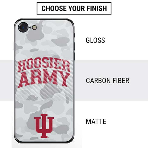 Indiana University Hoosier Army iPhone SE (2nd & 3rd Gen) Skin