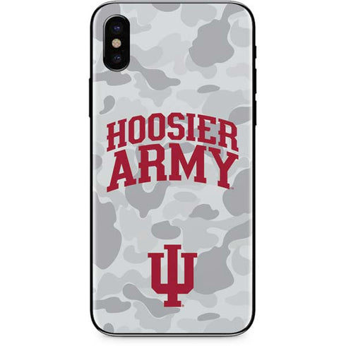 Indiana University Hoosier Army iPhone X Skin