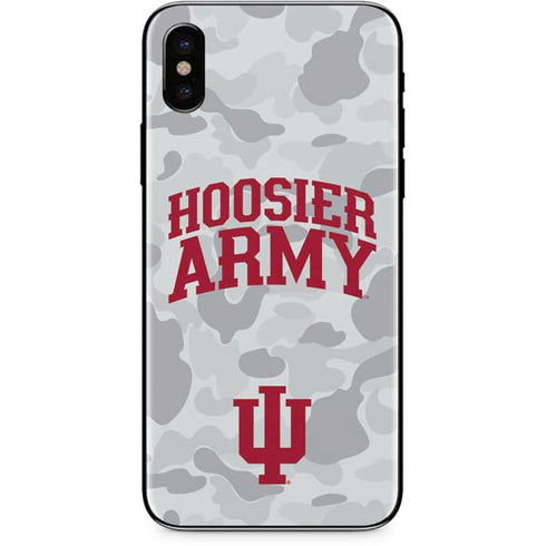 Indiana University Hoosier Army iPhone XS Skin