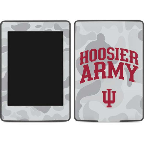 Indiana University Hoosier Army Amazon Kindle Skin