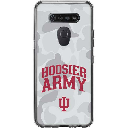 Indiana University Hoosier Army LG K51/Q51 Clear Case